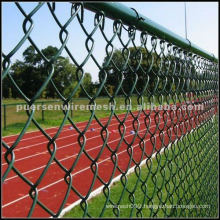 Hot Dipped Galvanized Chain Link Fence 0.6mm